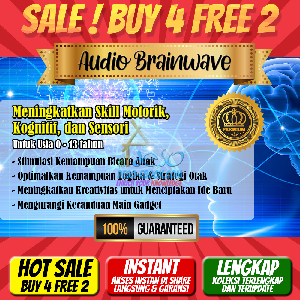 Audio Brainwave Stimulasi Otak Anak Meningkatkan Skill Motorik, Kognitif, dan Sensori