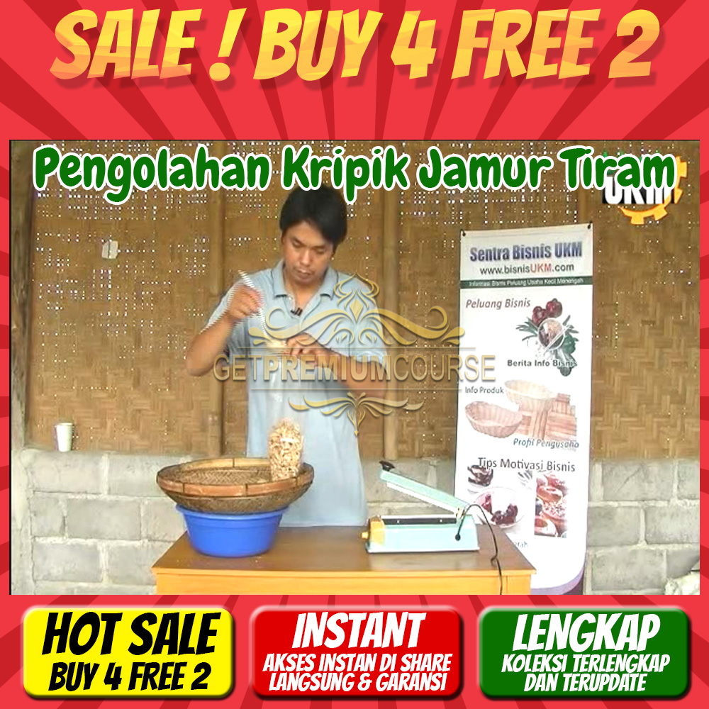 Pengolahan Kripik Jamur Tiram