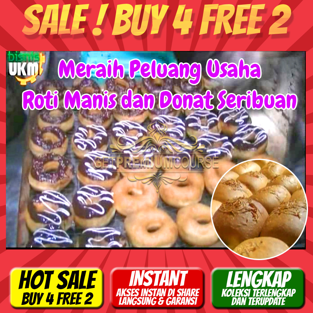 Meraih Peluang Usaha Roti Manis dan Donat Seribuan