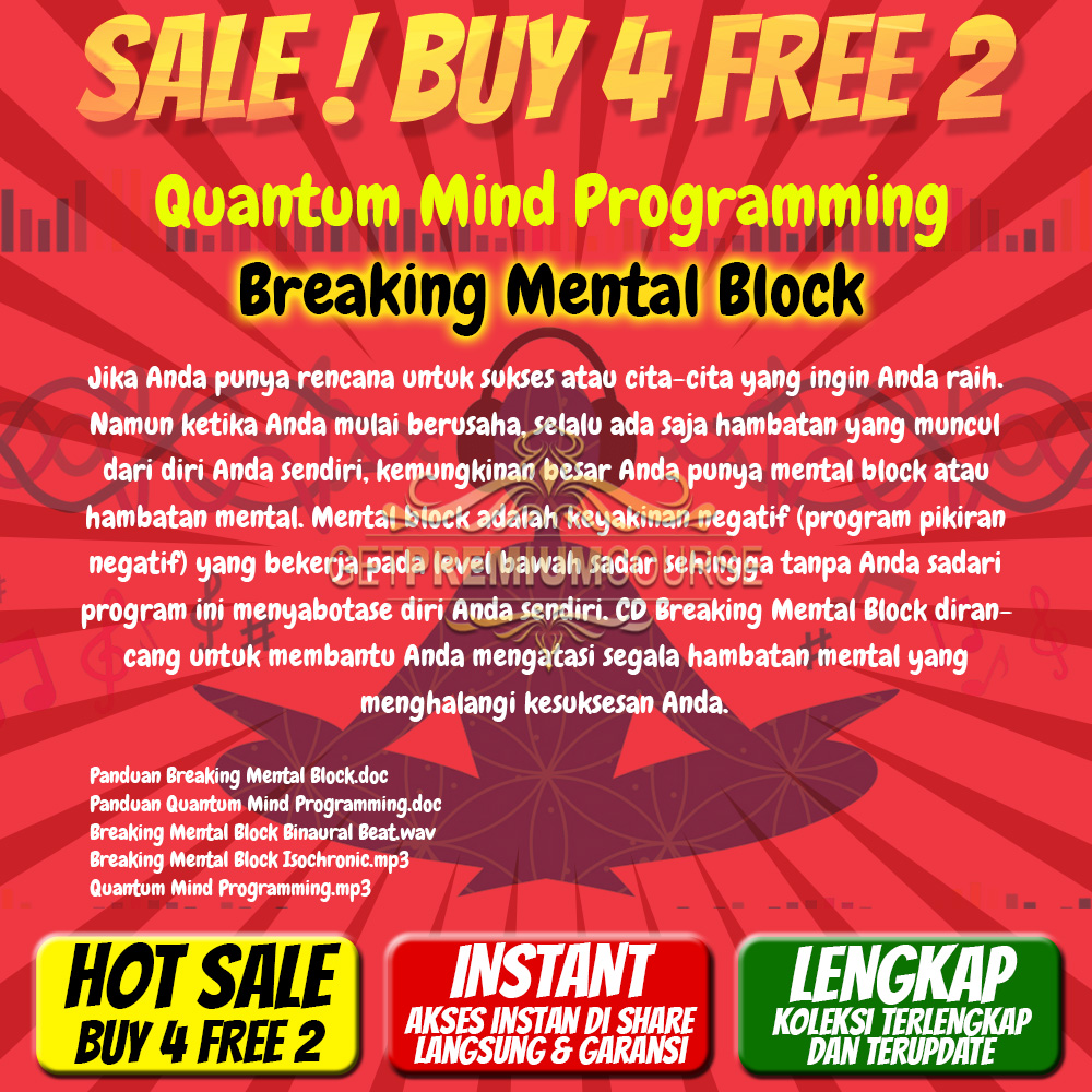 Quantum Mind Programming - Breaking Mental Block
