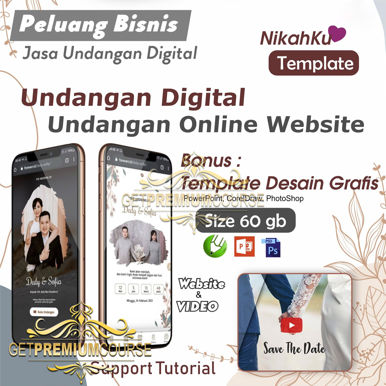 Nikahku Update Ratusan Template Undangan Digital & Template Desain