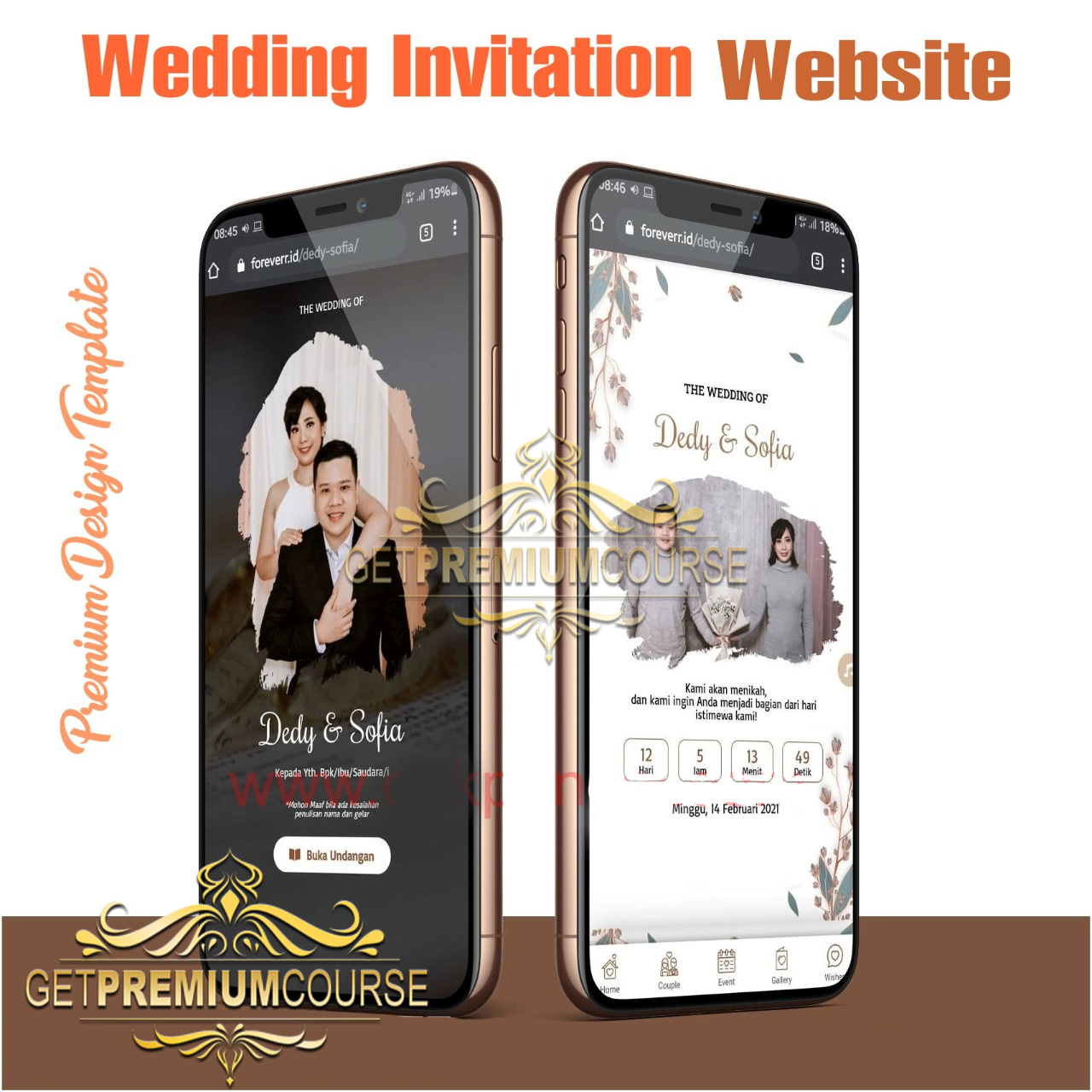 Source Code Undangan Digital Website NIKAH